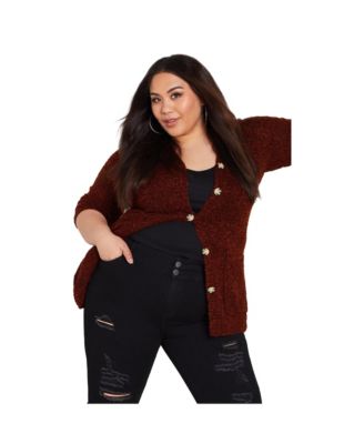 Women's Amber Boucle Cardigan Sweaters