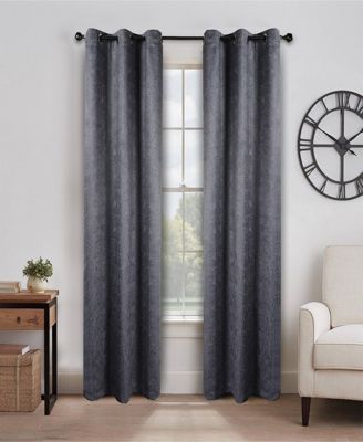 Senna Textured Blackout Curtain Set of 2 Panels, 42"x 96"