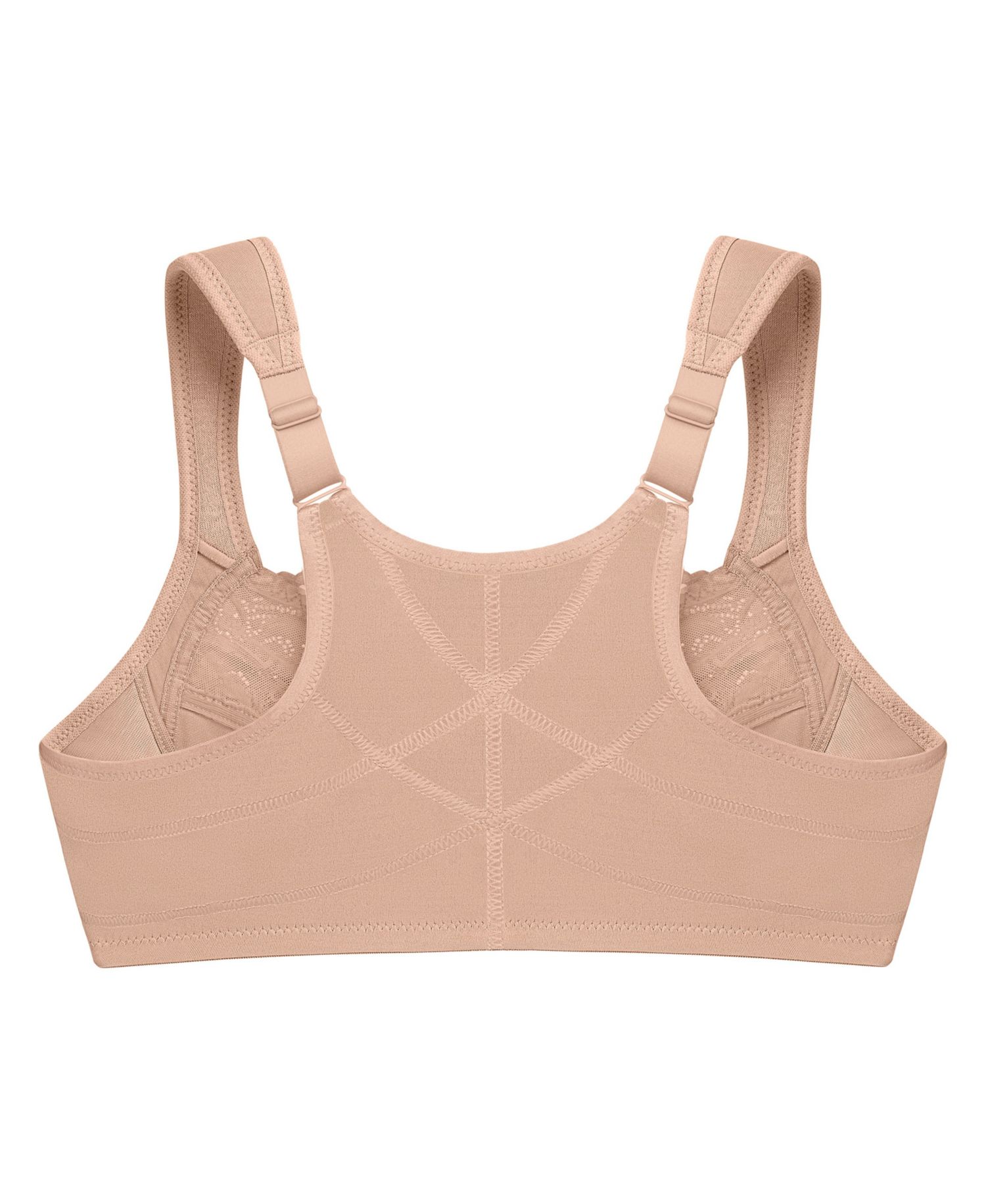 Plus Size WonderWire Front-Closure Underwire Bra