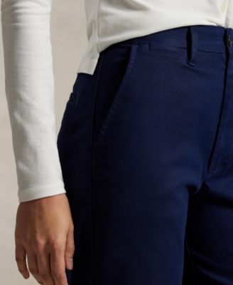 Women's Chino Wide-Leg Pants