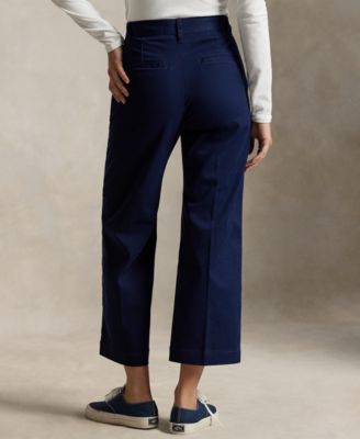 Women's Chino Wide-Leg Pants