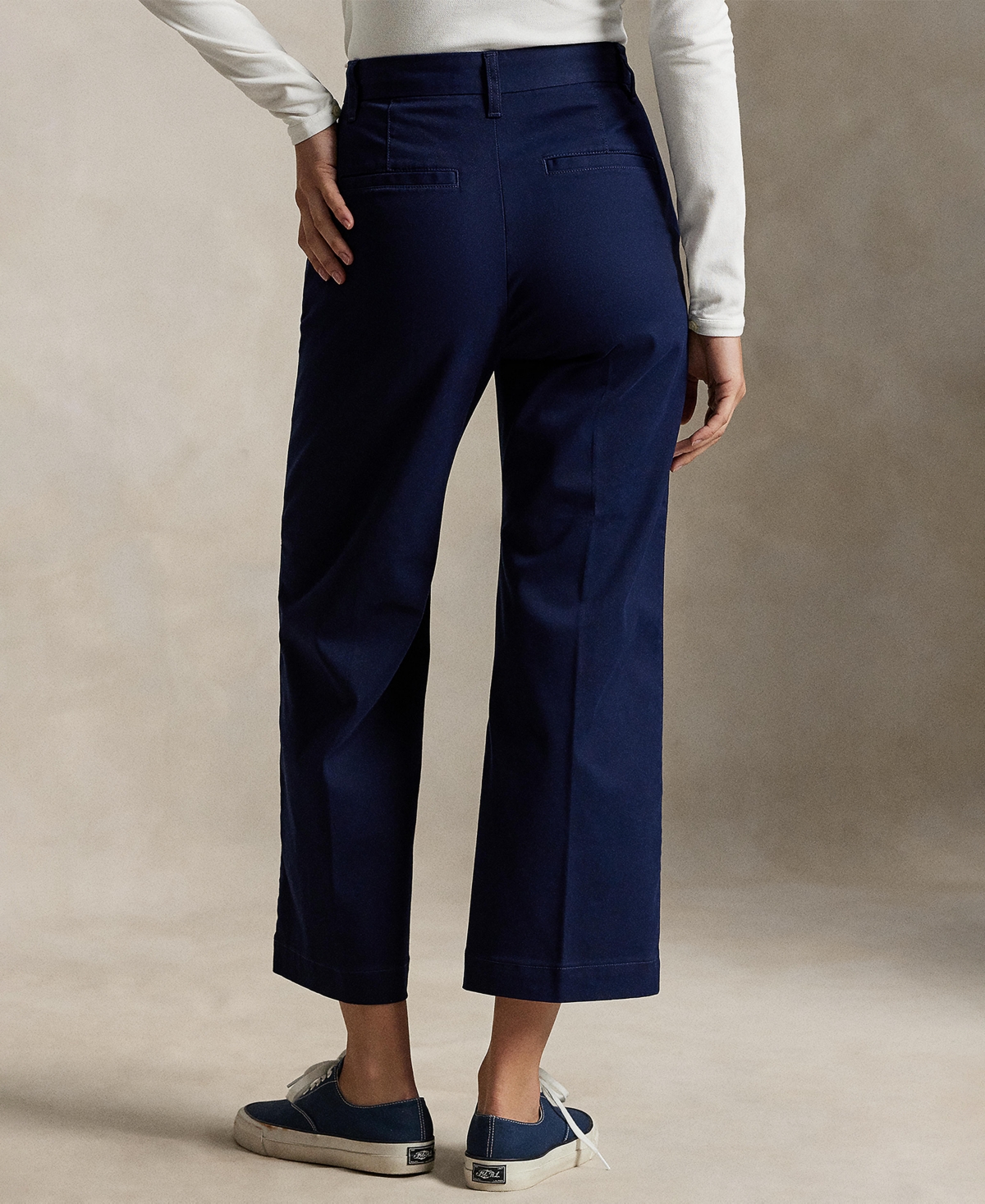 Polo Ralph Lauren Women's Chino Wide-Leg Pants