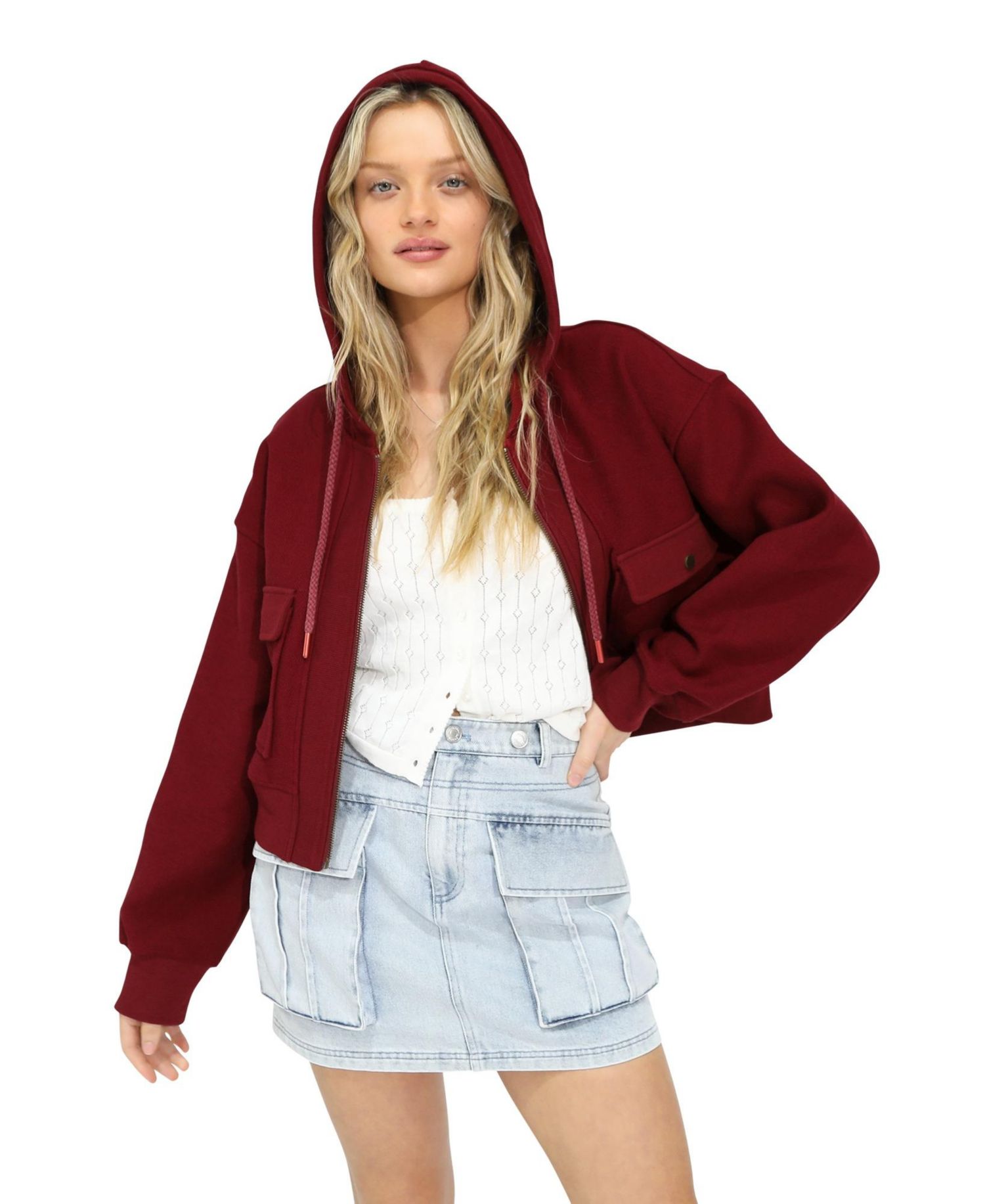 Women's Fireside Hooded Utility Jacket