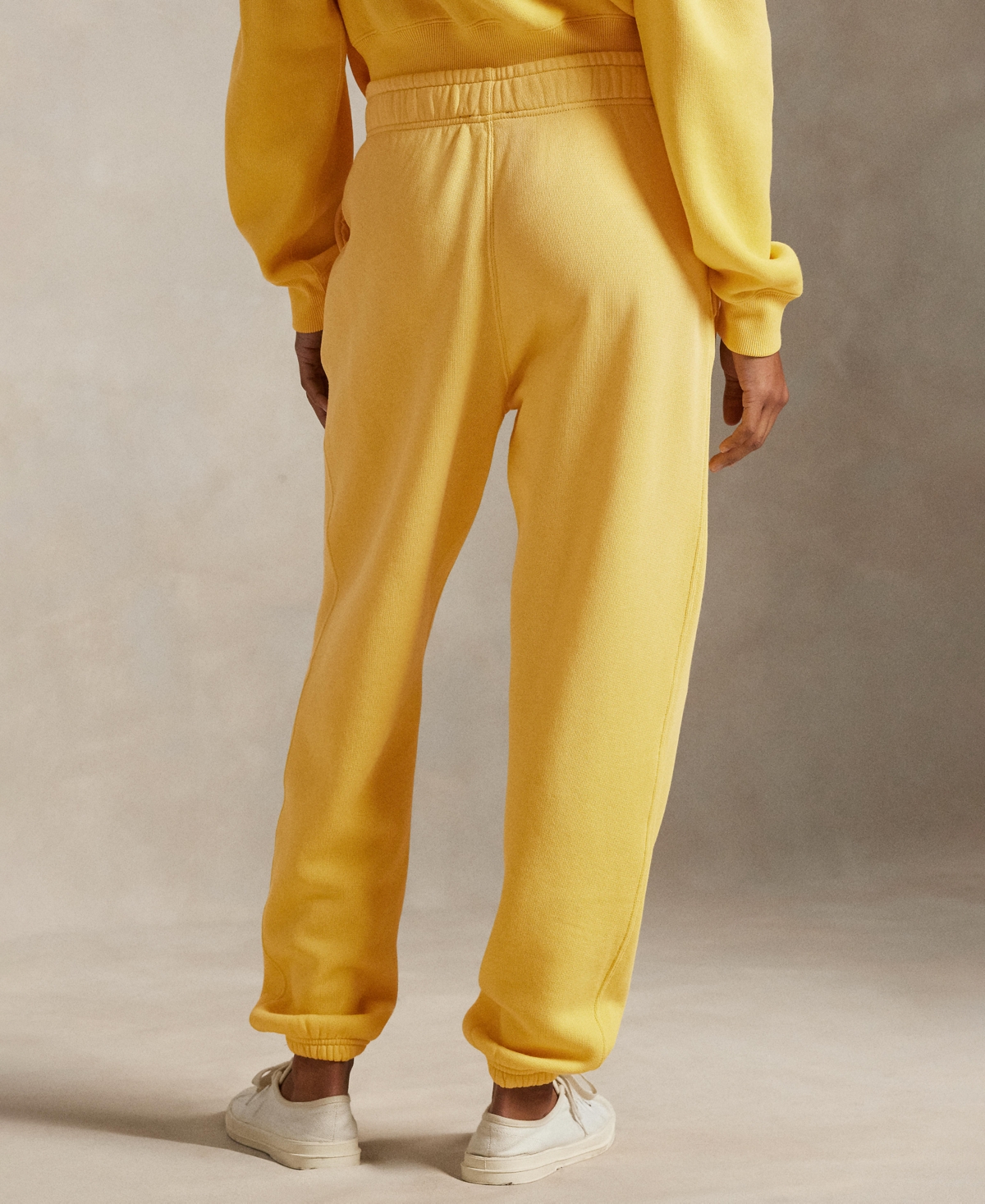 Polo Ralph Lauren Women's Fleece Drawstring Sweatpants In Yellow
