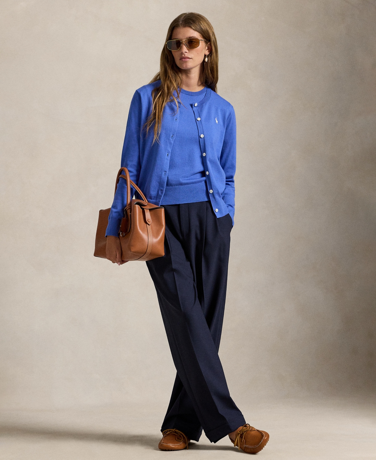 Polo Ralph Lauren Women's Short-Sleeve Crewneck Sweater