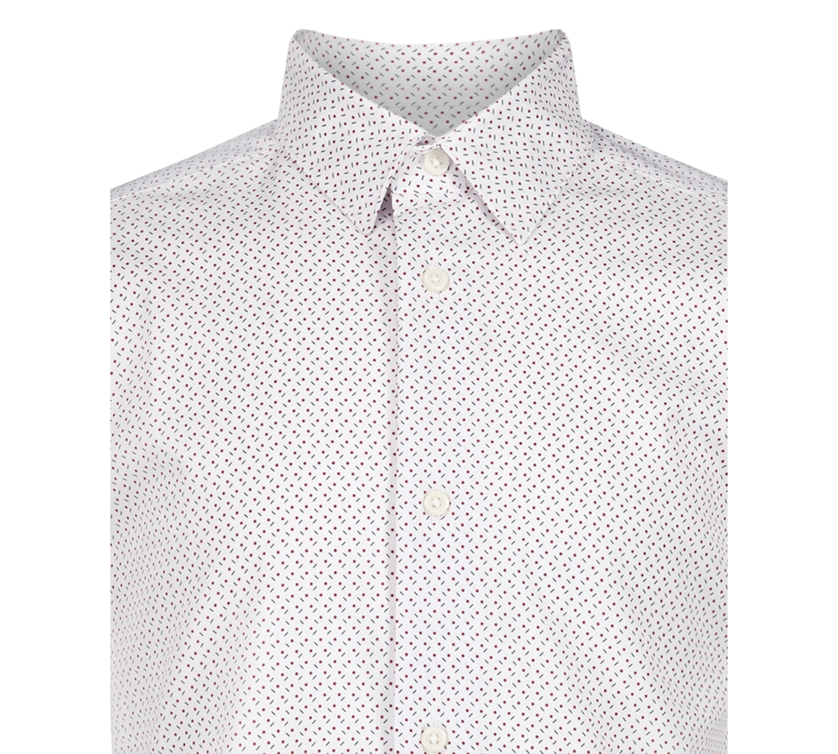 Calvin Klein Boys 8-20 Stretch Ditsy Dot Print Shirt