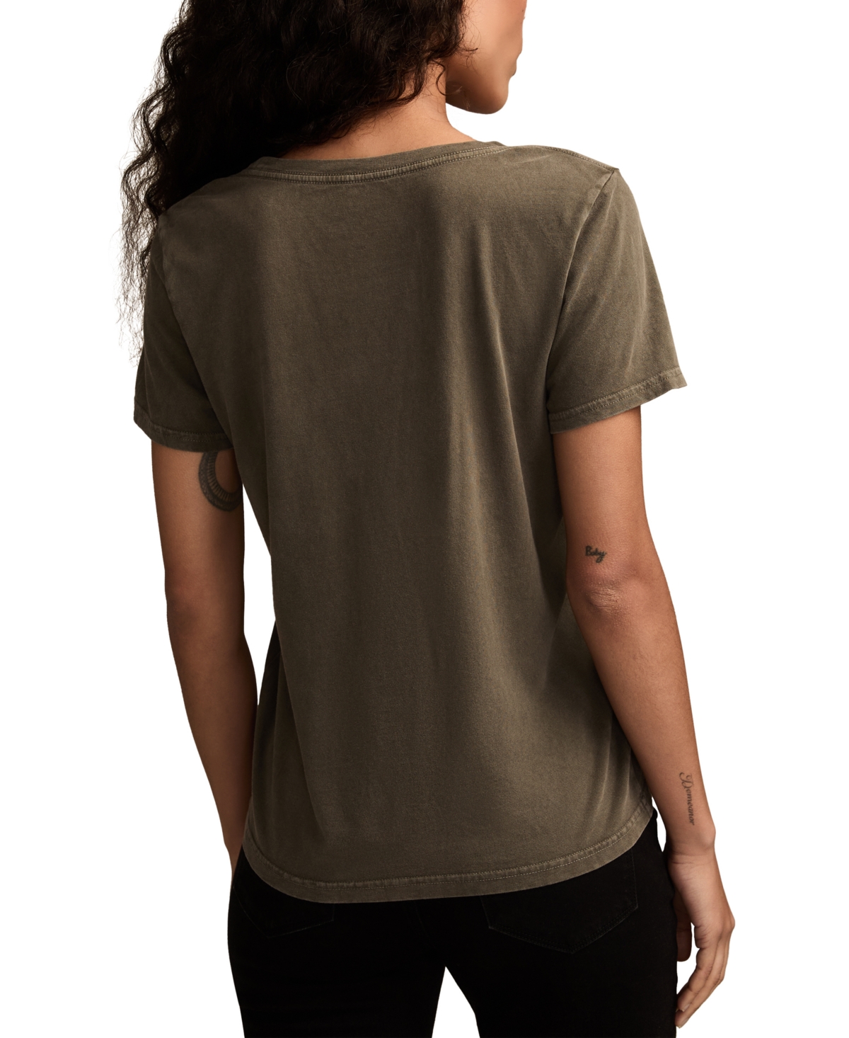 Lucky Brand Women's Love Classic Crewneck T-Shirt