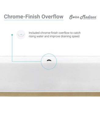 Pierre 24 Single, Freestanding, Open Shelf, Gold Metal Frame Bathroom Vanity