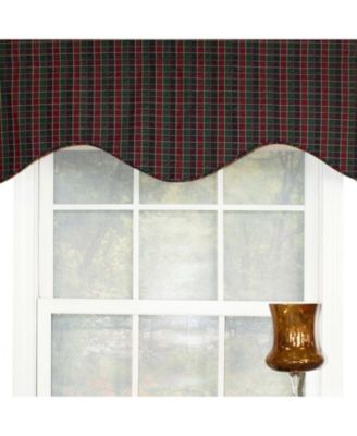 Tammy Corded Cornice 100% Cotton with Fully Lined 3" Rod Pocket Valnance for Windows 50" x 17" Grape
