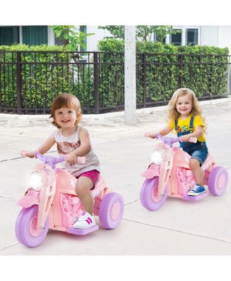 6V Kids Electric Ride on Motorcycle with Bubble Maker and Music