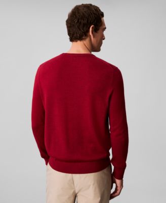 Men's Merino Wool Blend Crewneck Sweater