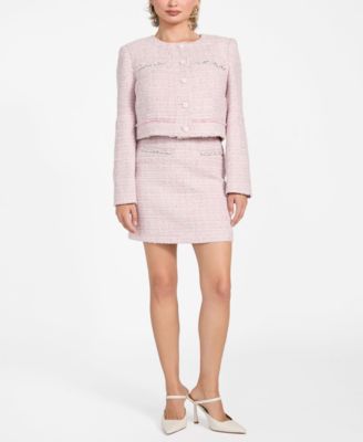 Women's Clotilde Tweed Cropped Jacket