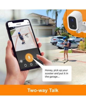 Wireless Security Camera S4 3-Pack No Subscription Required