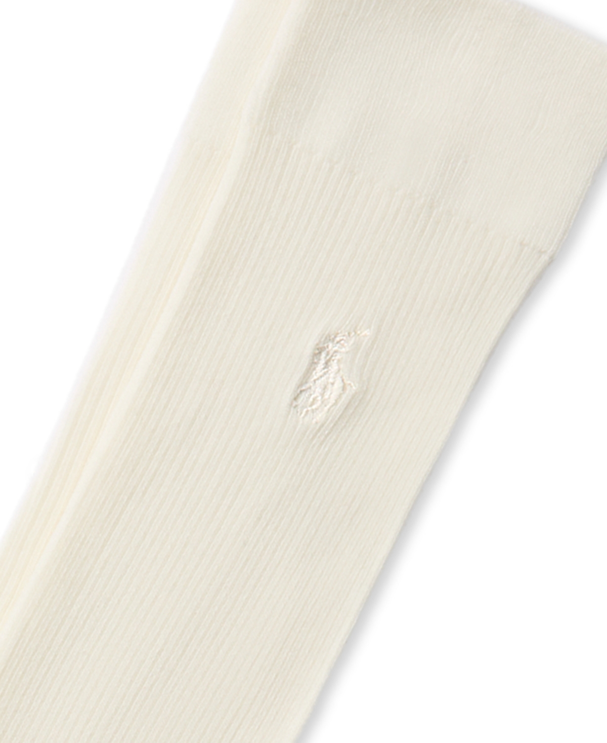 Polo Ralph Lauren Women's Classic Rib Knee High Socks In White