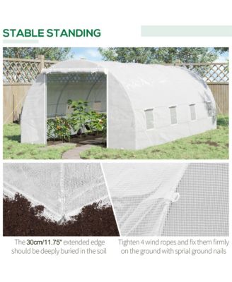 20x10x7ft Heavy Duty Walk-in house Outdoor Plant Vegetables Grow