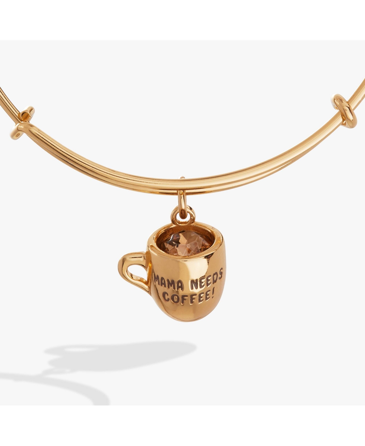 'Mama Needs Coffee' Charm Bangle