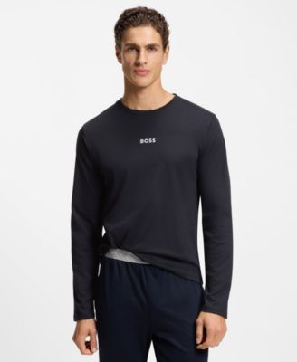 Men's Long-Sleeve Top and Pants Pajama Set