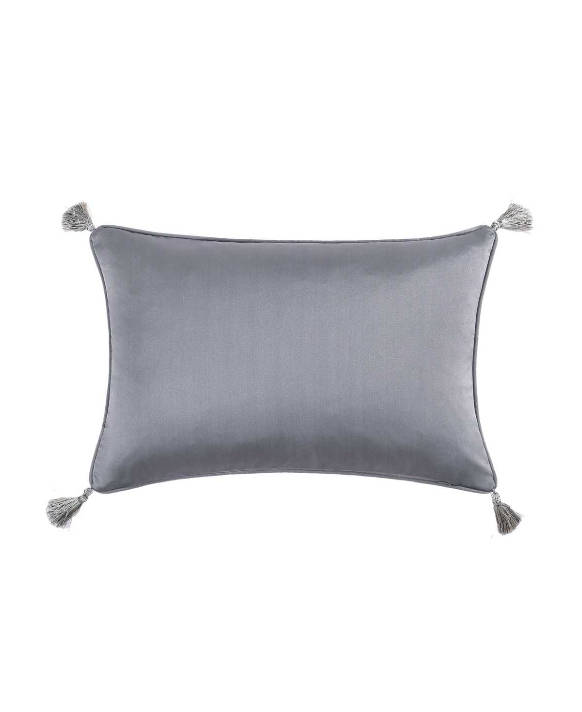 J Queen New York Krista Woven Foulard Boudoir Decorative Pillow, 14" x 21"