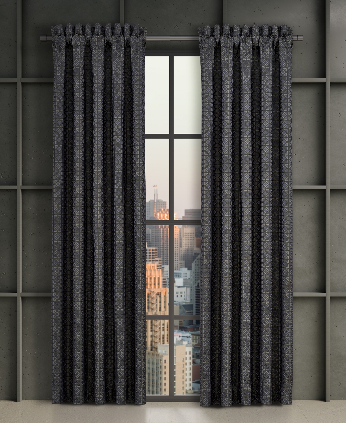 J Queen New York Alaro Window Panel Pair