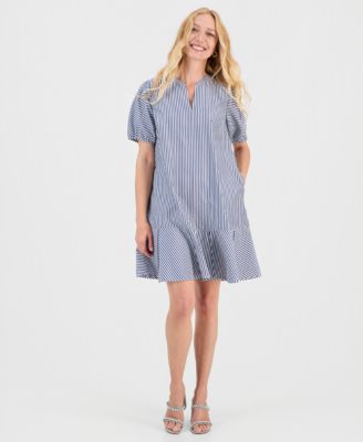 Women's Striped Shift Dress