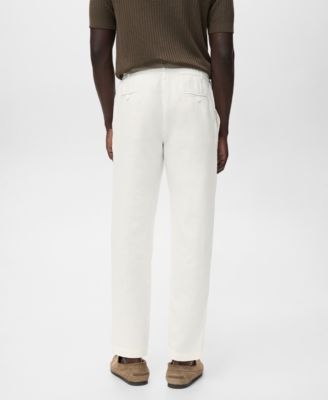 Men's Drawstring Slim-Fit Pants