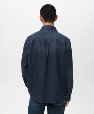 Men's Pocket Denim Overshirt