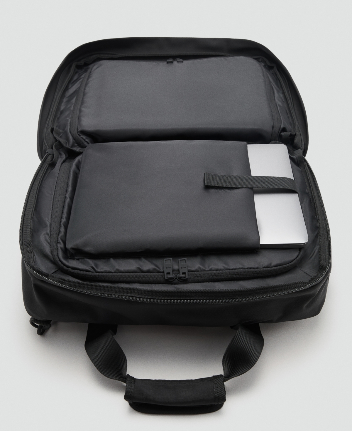 Mango Men's Multifunctional Combined Cordura Bag In Black