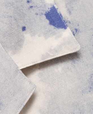 Men's Printed Bowling Shirt