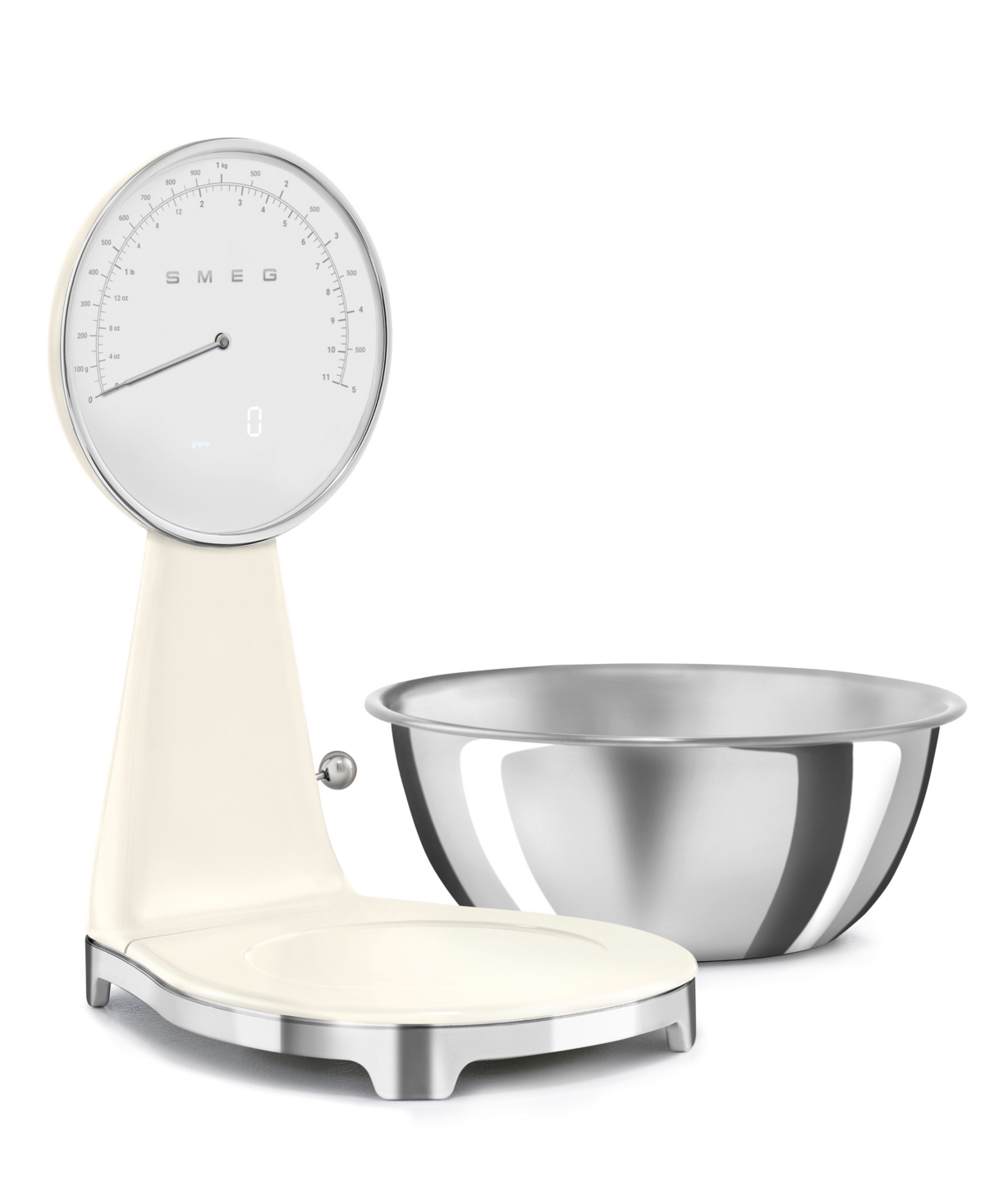 Smeg 50s Retro Style Kitchen Scale In Sand