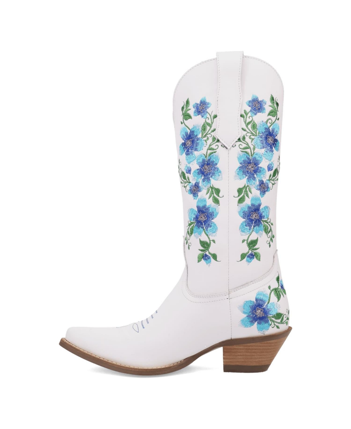Dingo Women's Shoes Designed With Floral Embroidery(Posie) - Boots.