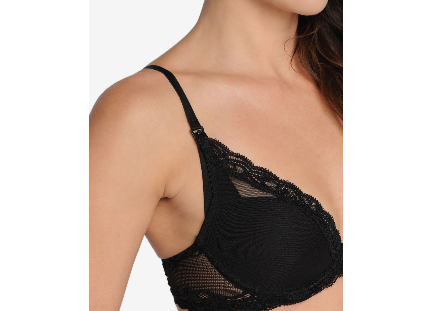 Maternity Feathers Contour Lace Plunge T-Shirt Bra