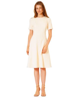 Women's Short-Sleeve Knit Dress