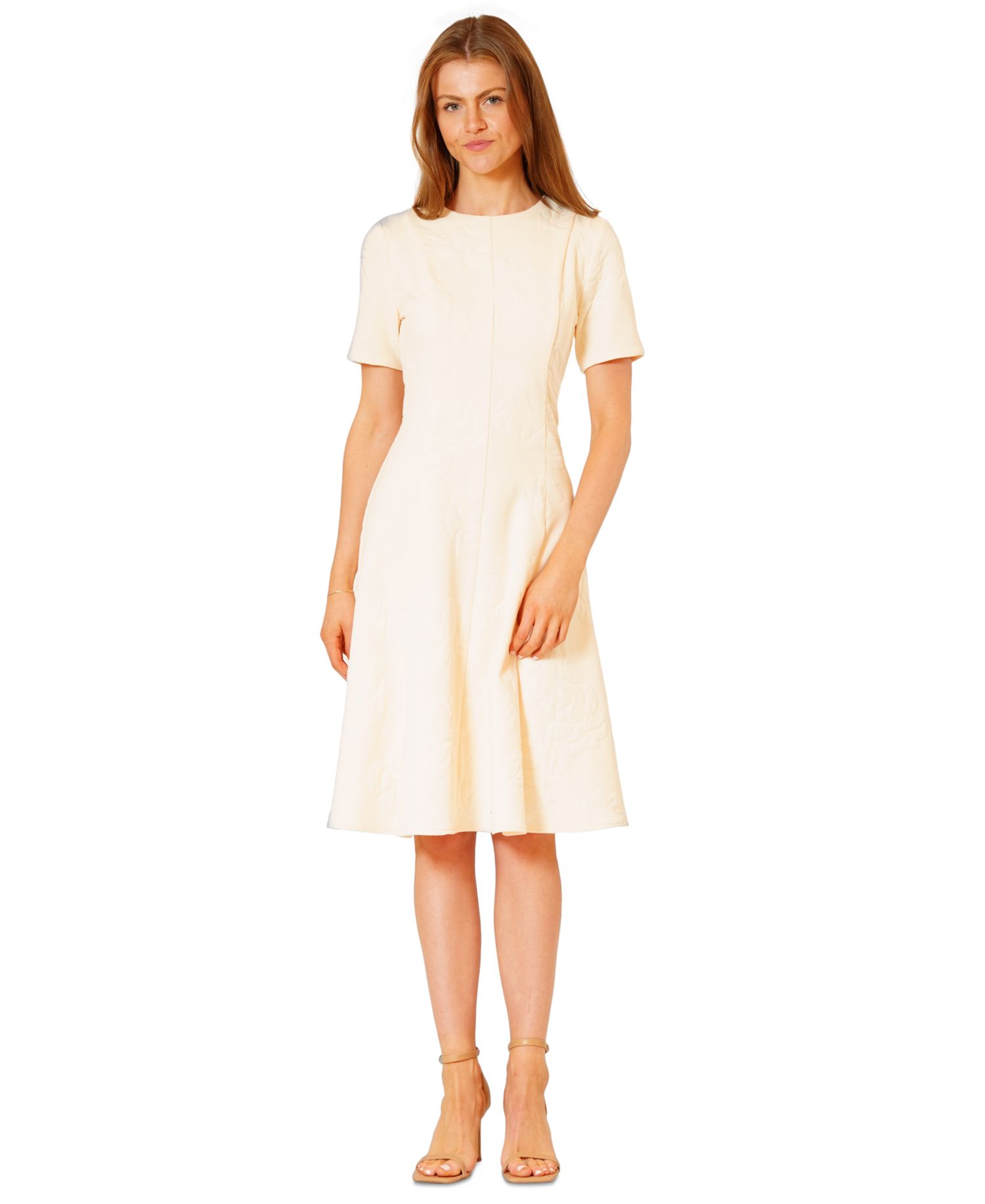 Women's Short-Sleeve Knit Dress