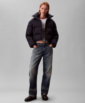 Women's Monogram Puffer Long-Sleeve Jacket