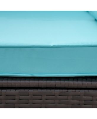 7pc Sectional Wicker Patio Furniture,