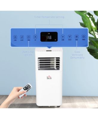 Portable Air Conditioner LED 24 Timer 4 Modes for Home Office