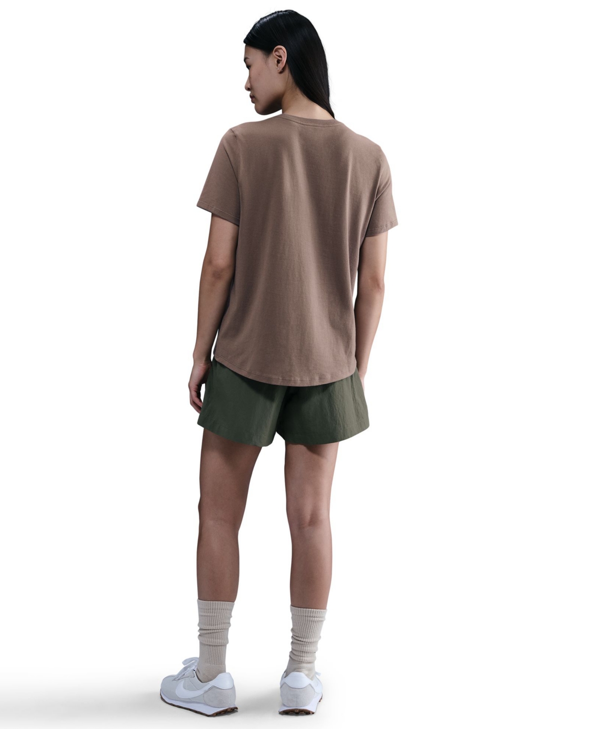 Nike Sportswear Women's Essentials Logo T-shirt In Brown