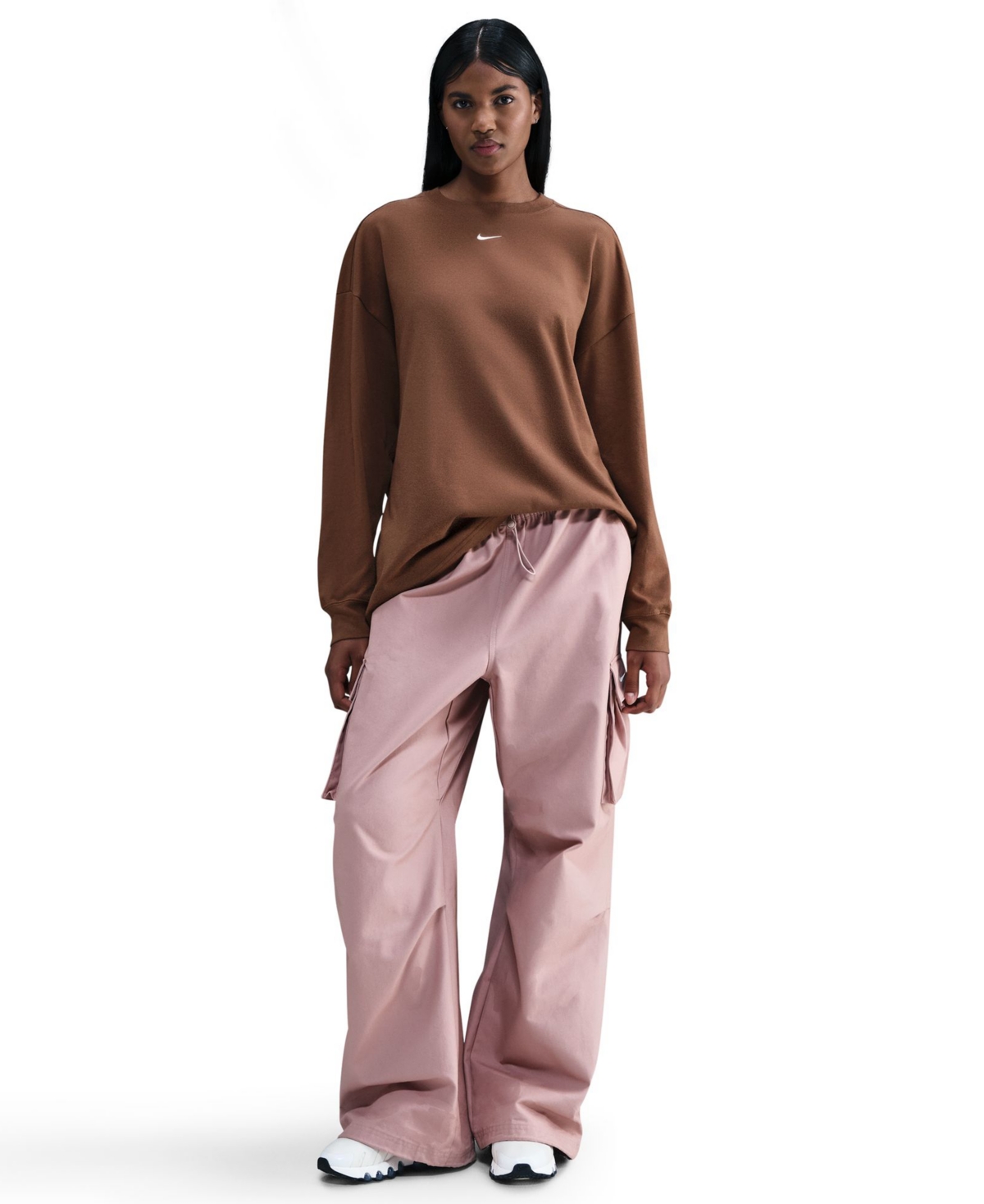 Nike Women's Oversized Long Sleeve T-Shirt