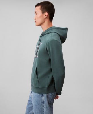 Men's Monogram Logo Fleece Hoodie