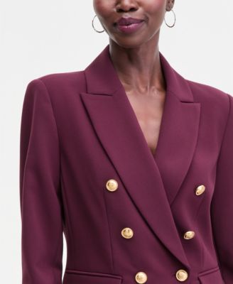 Women's Double-Breasted Blazer, Exclusively at Macy's