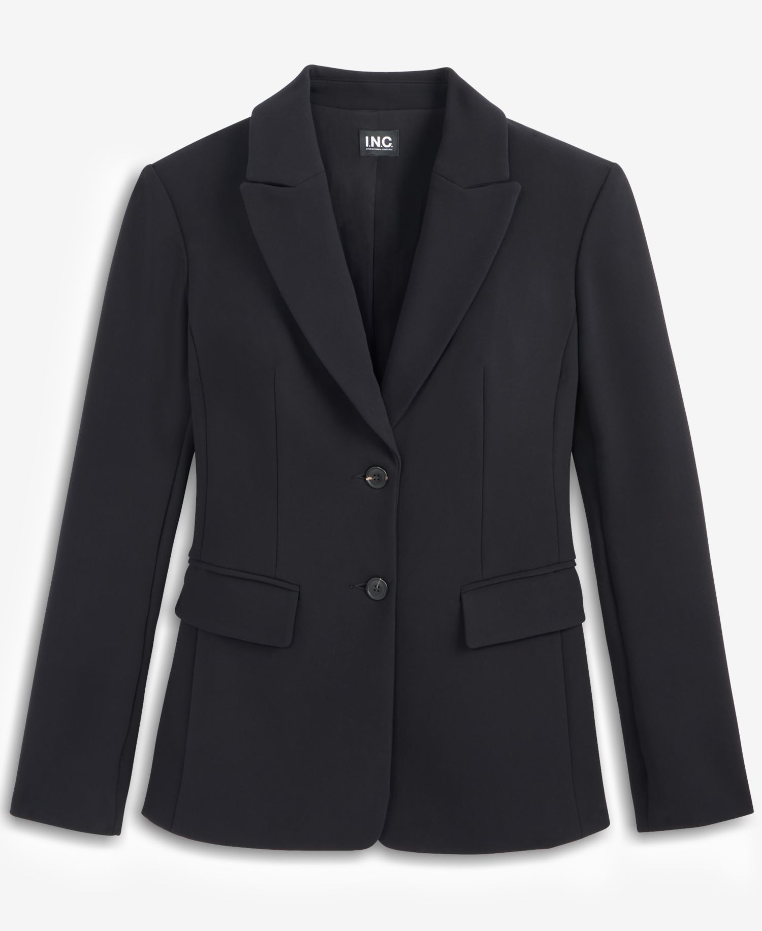 Women's Nipped-Waist Two-Button Blazer