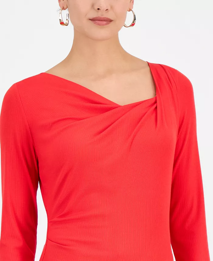 Women's Draped Cowl-Neck Top - thumbnail 6