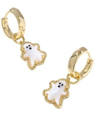 Kendra Scott - Imitation Pearl Ghost Huggie Earrings