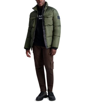 Men's Puffer with Chest Pockets