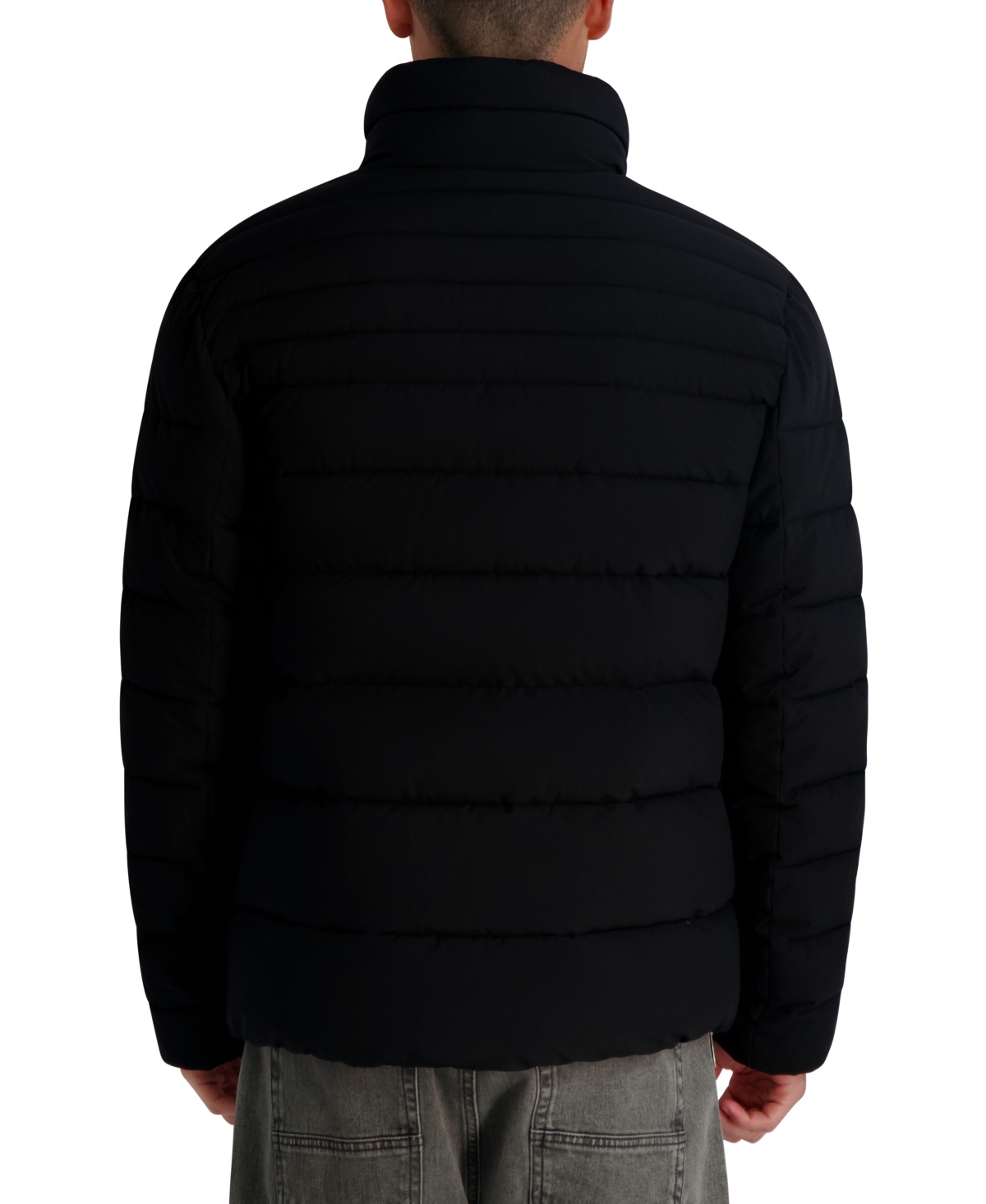 Karl Lagerfeld Paris Men's Mid Weight Puffer
