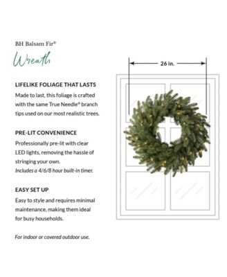 26" BH Fraser Fir Christmas Wreath