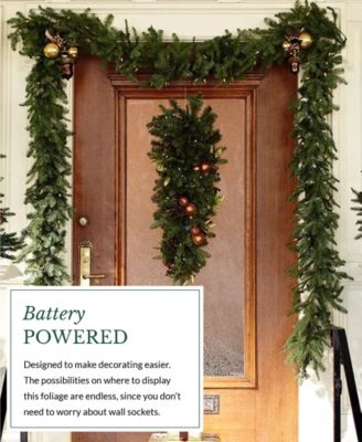 120" BH Fraser Fir Christmas Garland