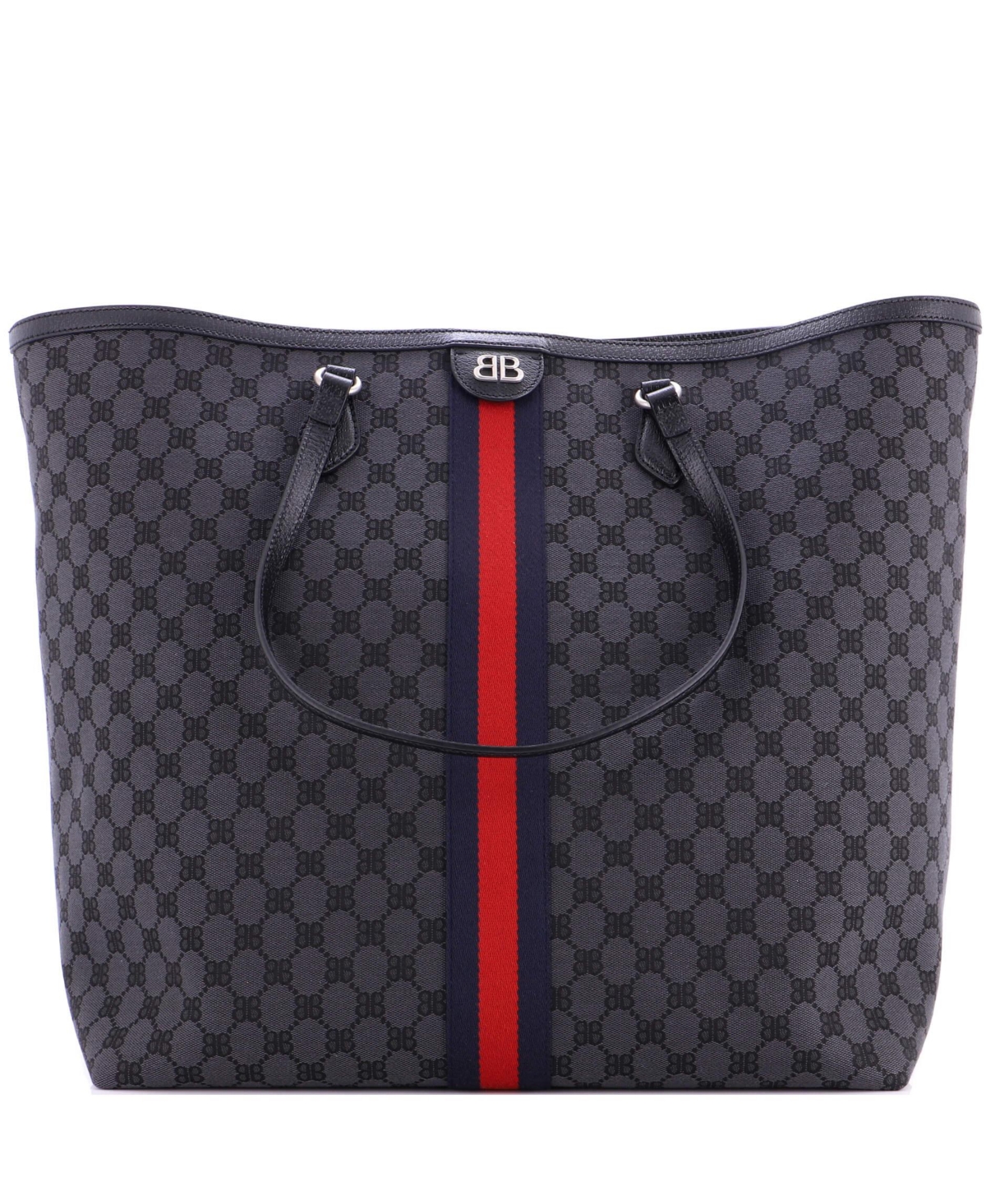 Pre-Owned Balenciaga Large x Gucci The Hacker Project Tote Bb Canvas