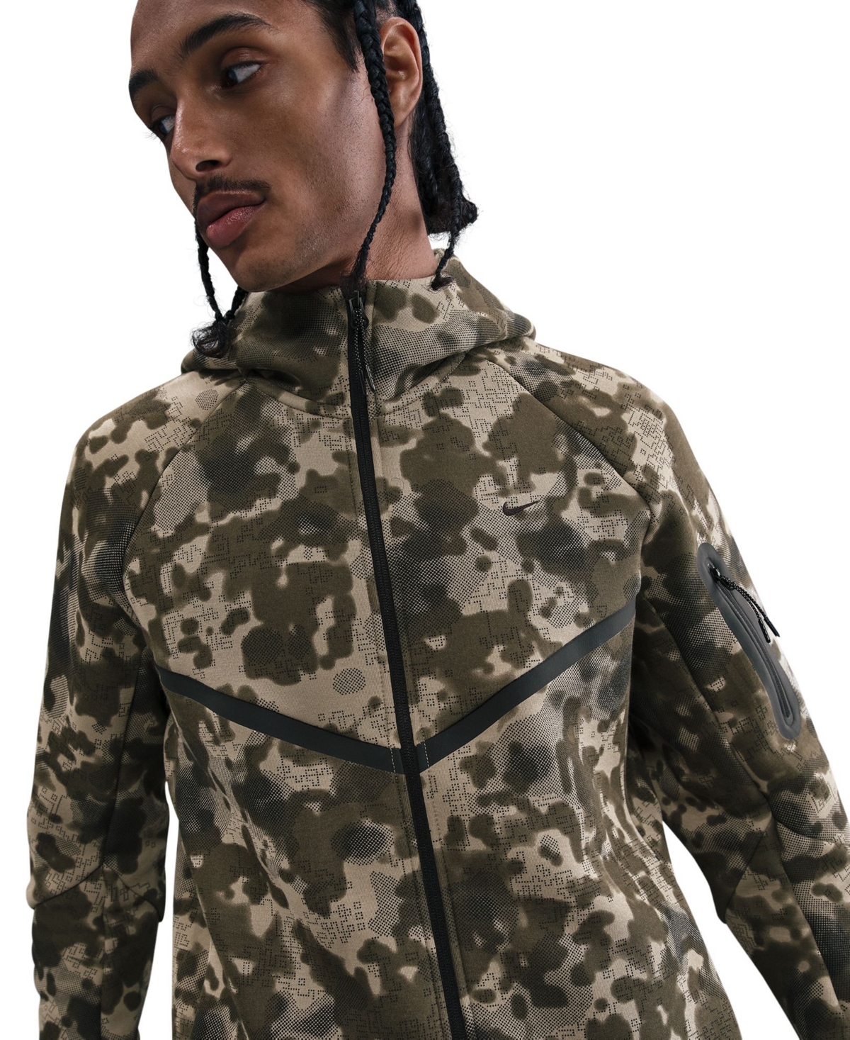 Nike Tech Men's Full-Zip Fleece Windrunner Jacket