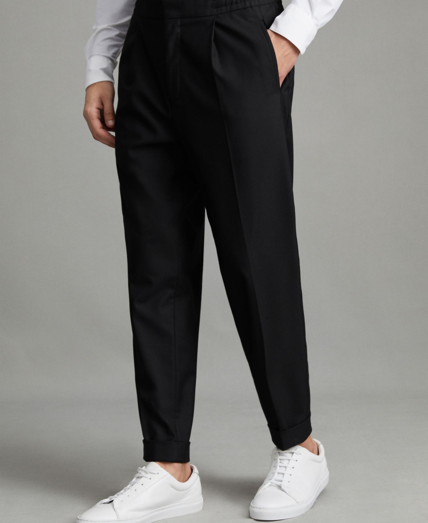 Men's Brighton Relaxed Drawstring Turn-Ups Pants